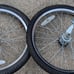Kids 20in Bicycle Rim Set Complete /W Tires Inner Tubes 28 Spoke Chrome
