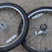 Kids 20in Bicycle Rim Set Complete /W Tires Inner Tubes 28 Spoke Chrome