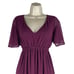 Show me Your Mumu Emily Chiffon A-Line Evening Gown Merlot Size XS