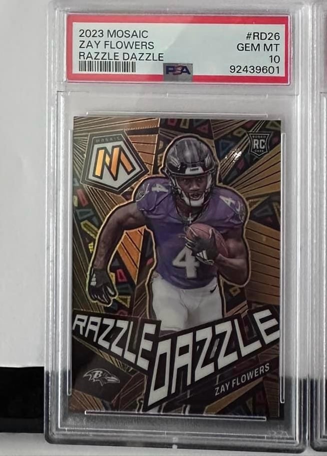 海外ファッションブランド通販サイト【公式】 PSA Dazzle Razzle Mosaic Flowers Zay 10 Card Football その他