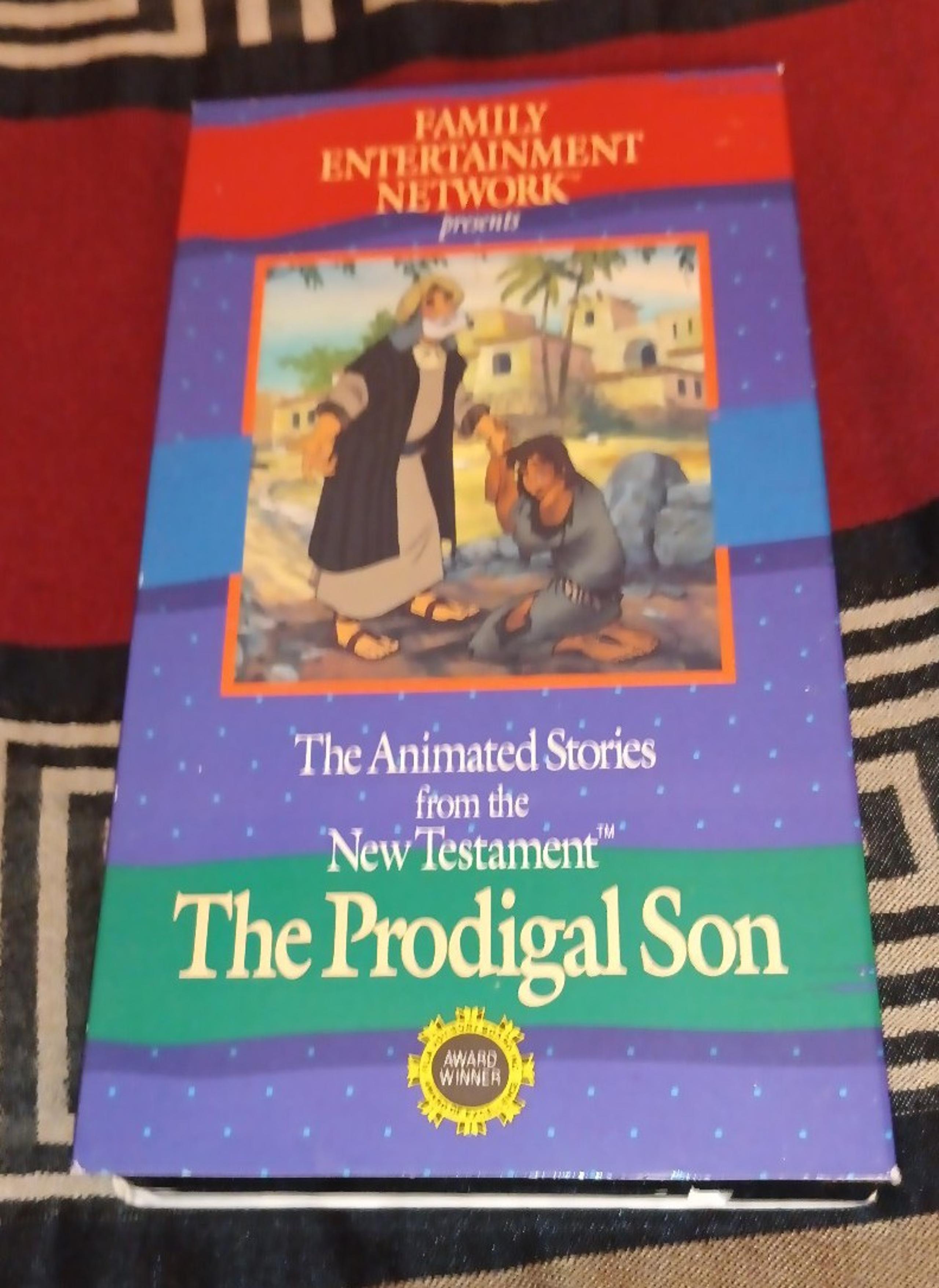 1988 The Animated Stories the New Testament The Prodigal Son VHS Video Tape