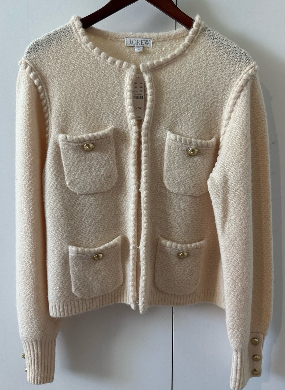 J crew alpaca jacket