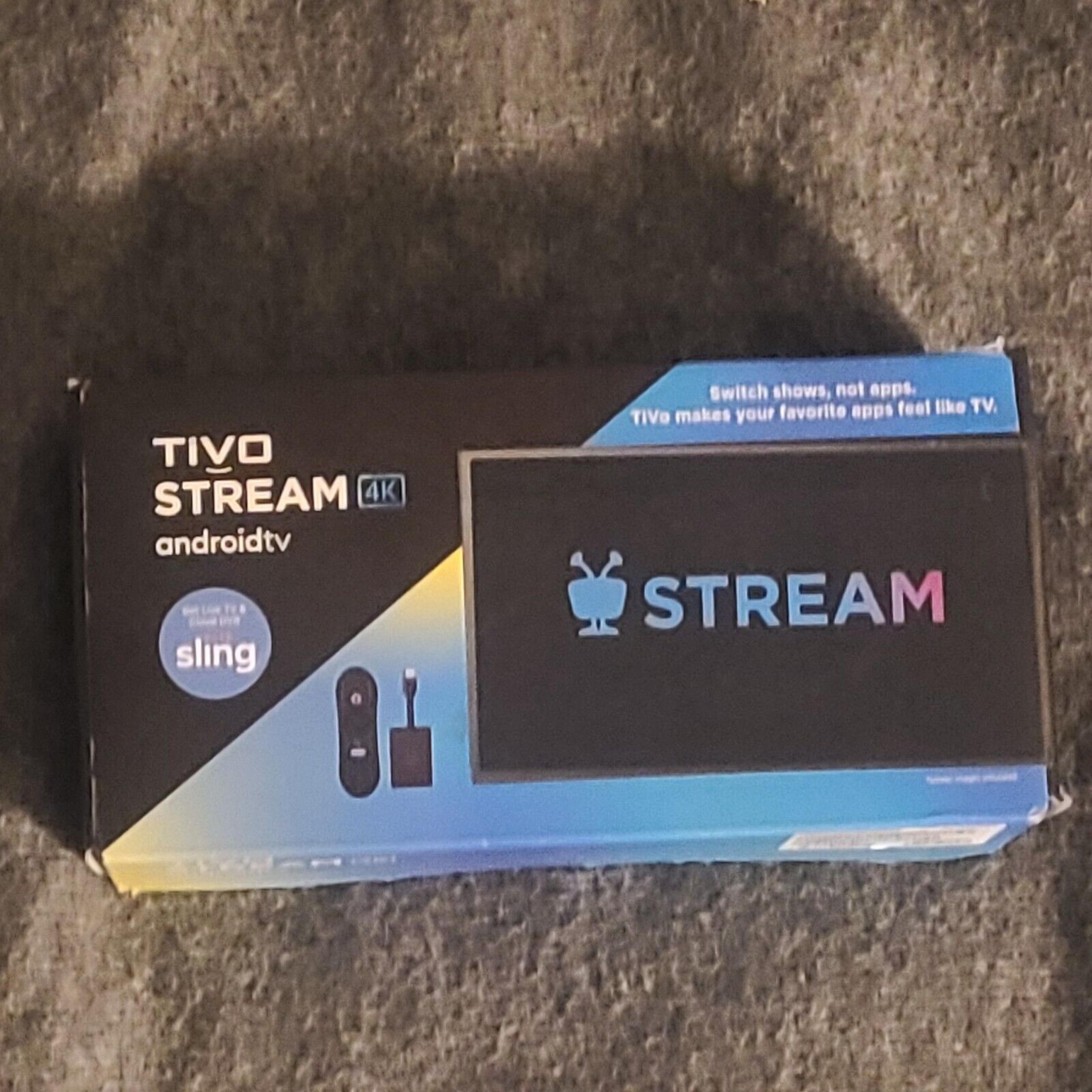 TiVo Stream 4K Android TV Media Player Brand New Sealed