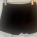 Express mid-rise shortie black shorts