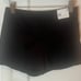Express mid-rise shortie black shorts