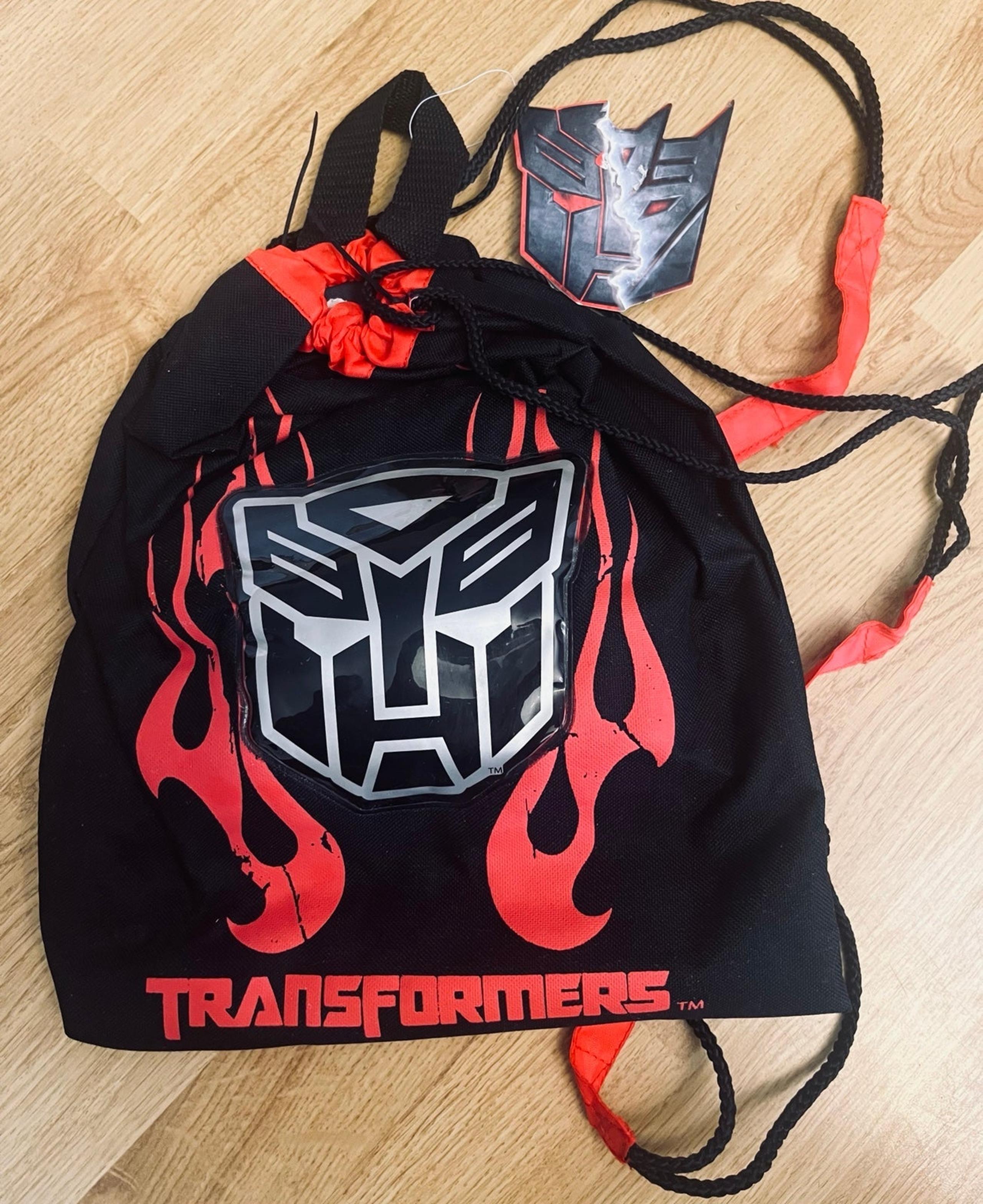NWT Transformers Drawstring Backpack - New Stock 2008
