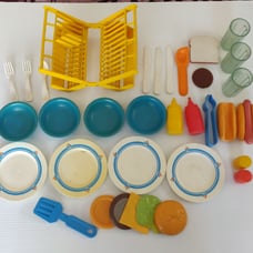 Fisher-Price vintage Fun with Food lot