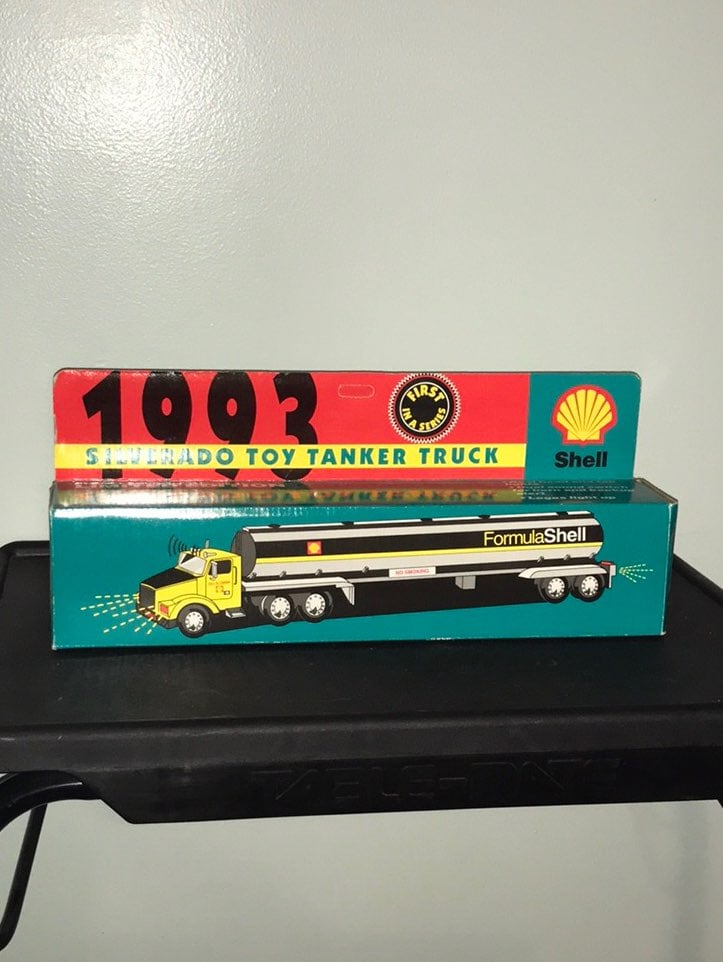 1993 SHELL SILVERADO TANKER TRUCK, NEW