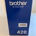 BROTHER TN420 Black Toner Cartridge BRAND NEW SEALED Sticker Residue NIB