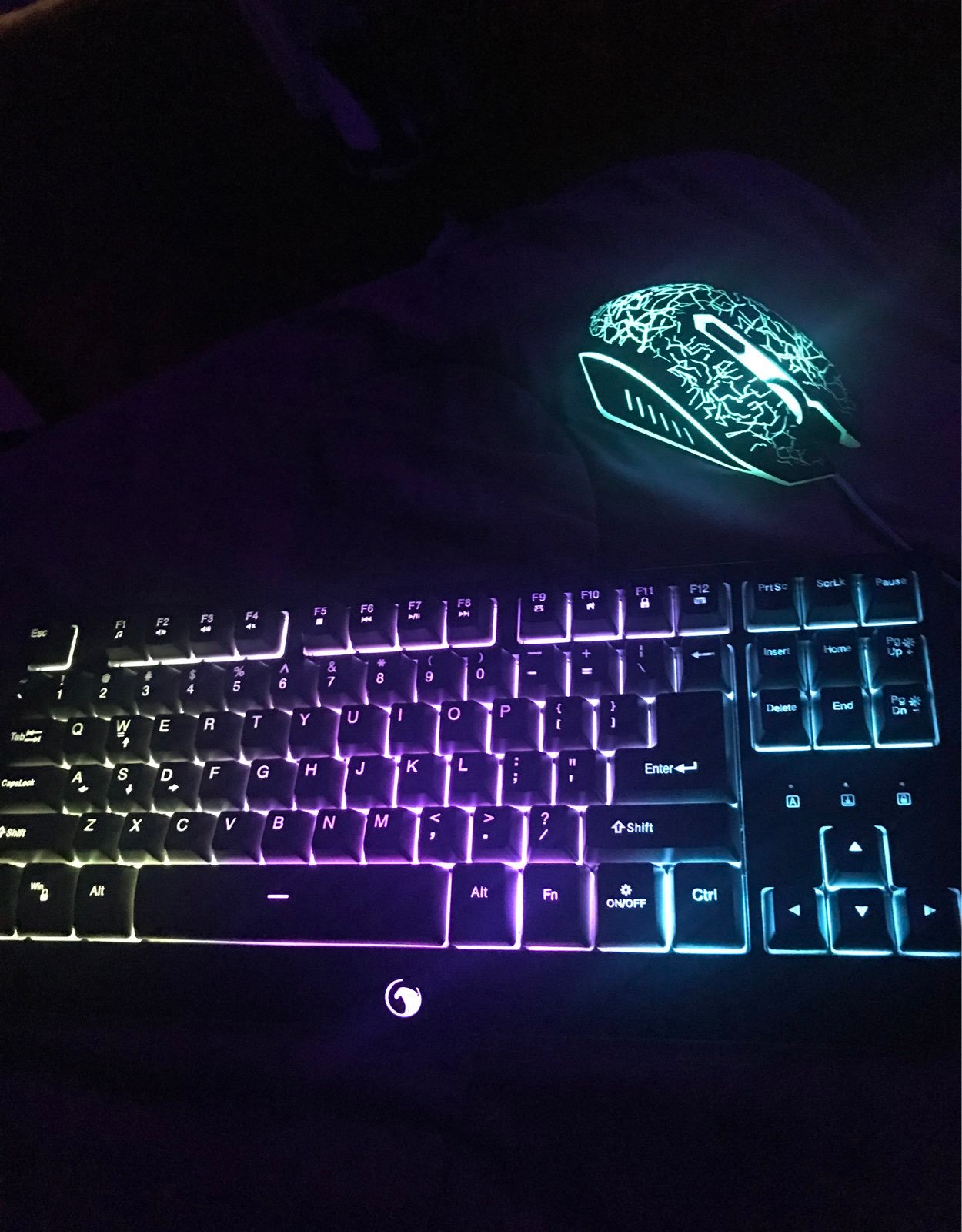 gaming keyboard and mouse Led