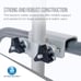 Dynarex Bariatric Walker Platform Attachment Heavy Duty Forearm Support Arm Rest