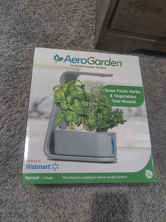 AeroGarden In Home Garden system sprout 3 pods indoor garden growing system