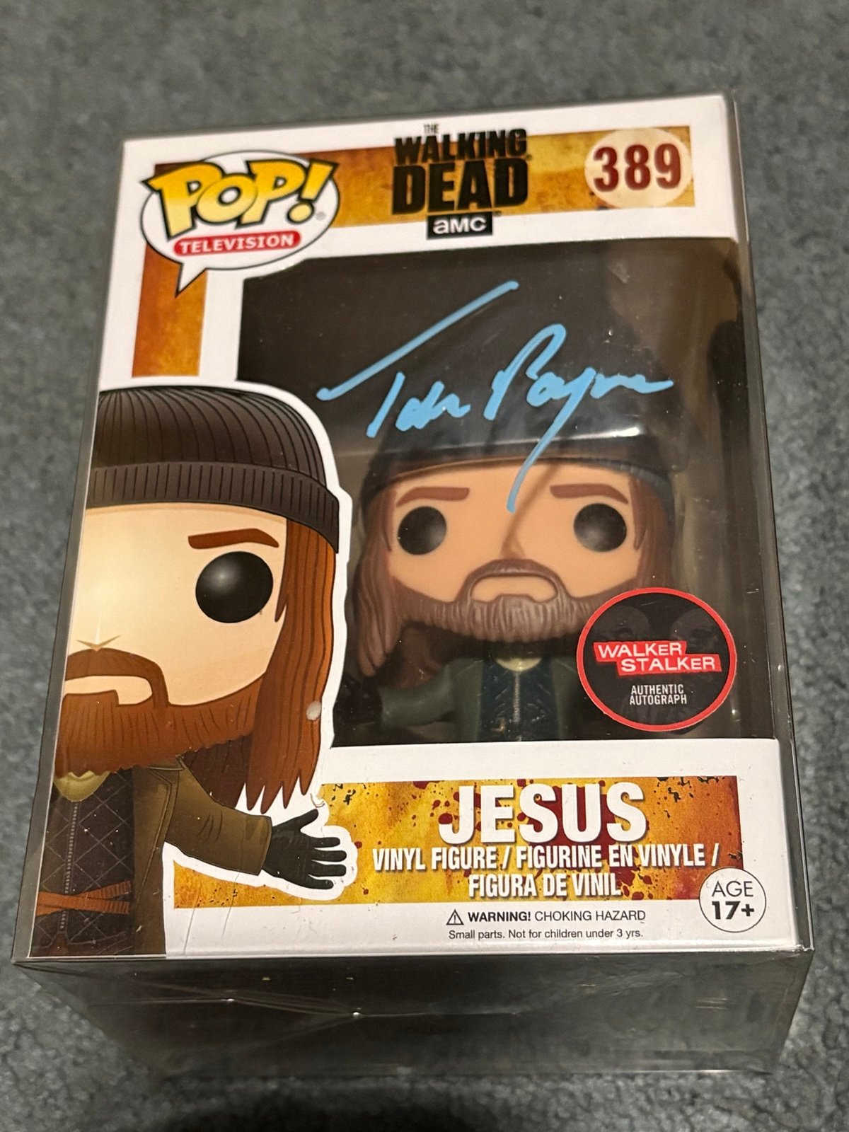 Jesus autographed Walking Dead Funko Pop