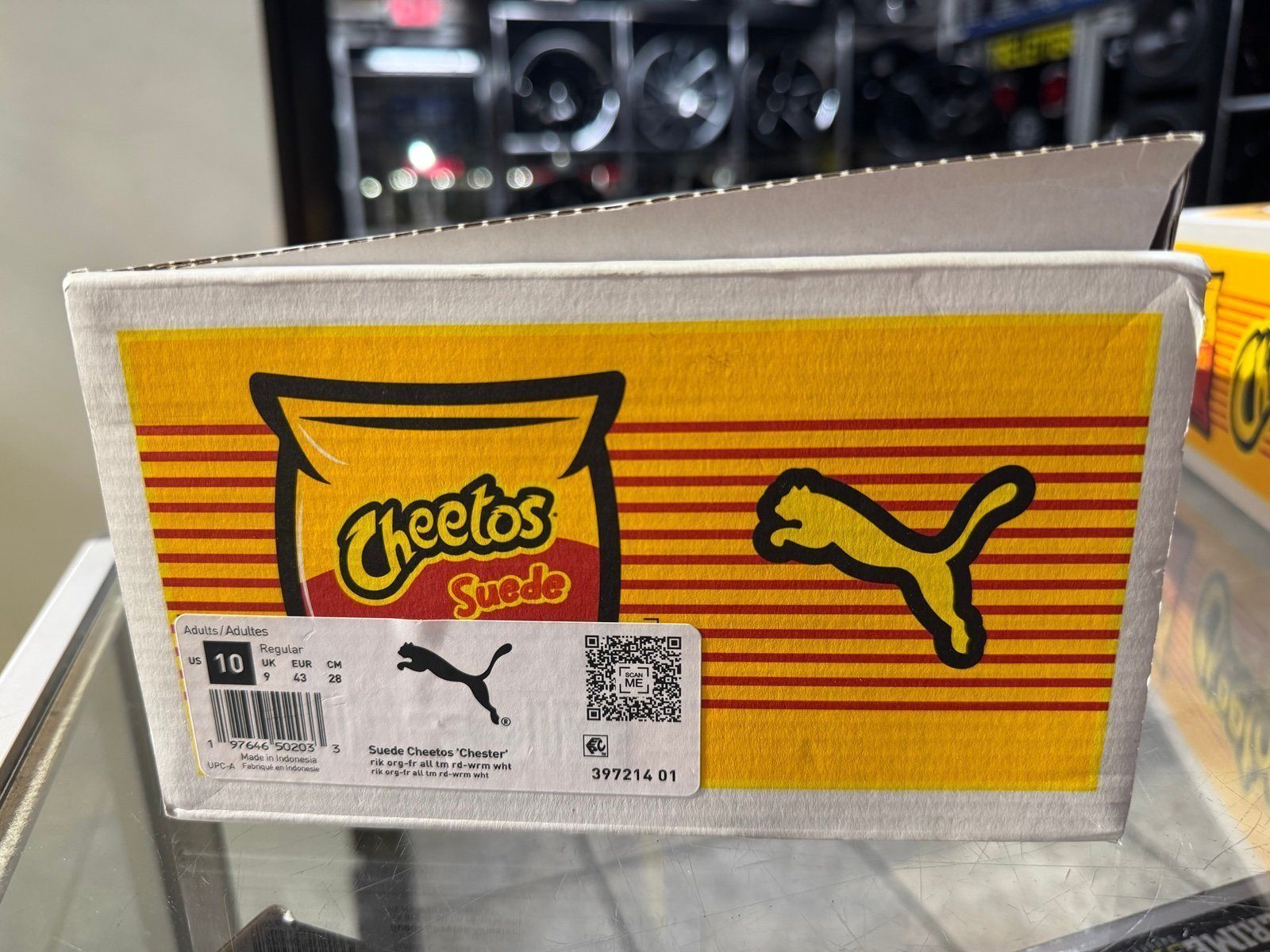 激安大特価！ Puma 10 Size Cheetos w/Collector (Suede) Cheetah Chester その他