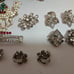 BEATIFUL VINTAGE CLEAR RHINESTONES JEWELRY 22PC LOT WEISS EISENBERG