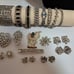 BEATIFUL VINTAGE CLEAR RHINESTONES JEWELRY 22PC LOT WEISS EISENBERG