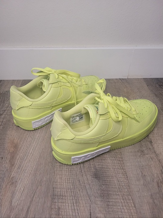 NWB!!! Nike Air Force 1 Fontanka Yellow Strike Volt DA7024-700 Women's Size 9.5