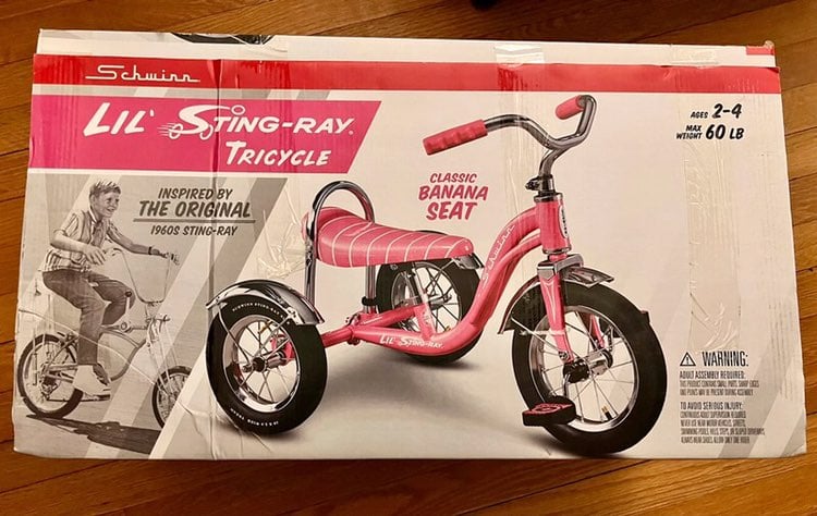 Pink Schwinn Tricycle
