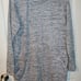 CardiganAthleta XL Destiny Techie Sweater Dress Pockets Gray Long Sleeve