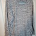 CardiganAthleta XL Destiny Techie Sweater Dress Pockets Gray Long Sleeve