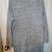 CardiganAthleta XL Destiny Techie Sweater Dress Pockets Gray Long Sleeve