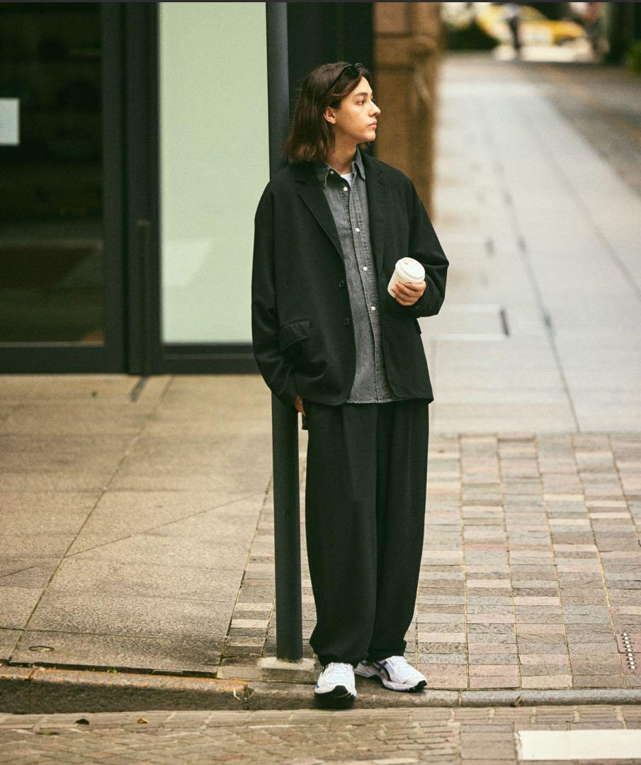 Relaxed fit comfortable setup/tailored jacket.
