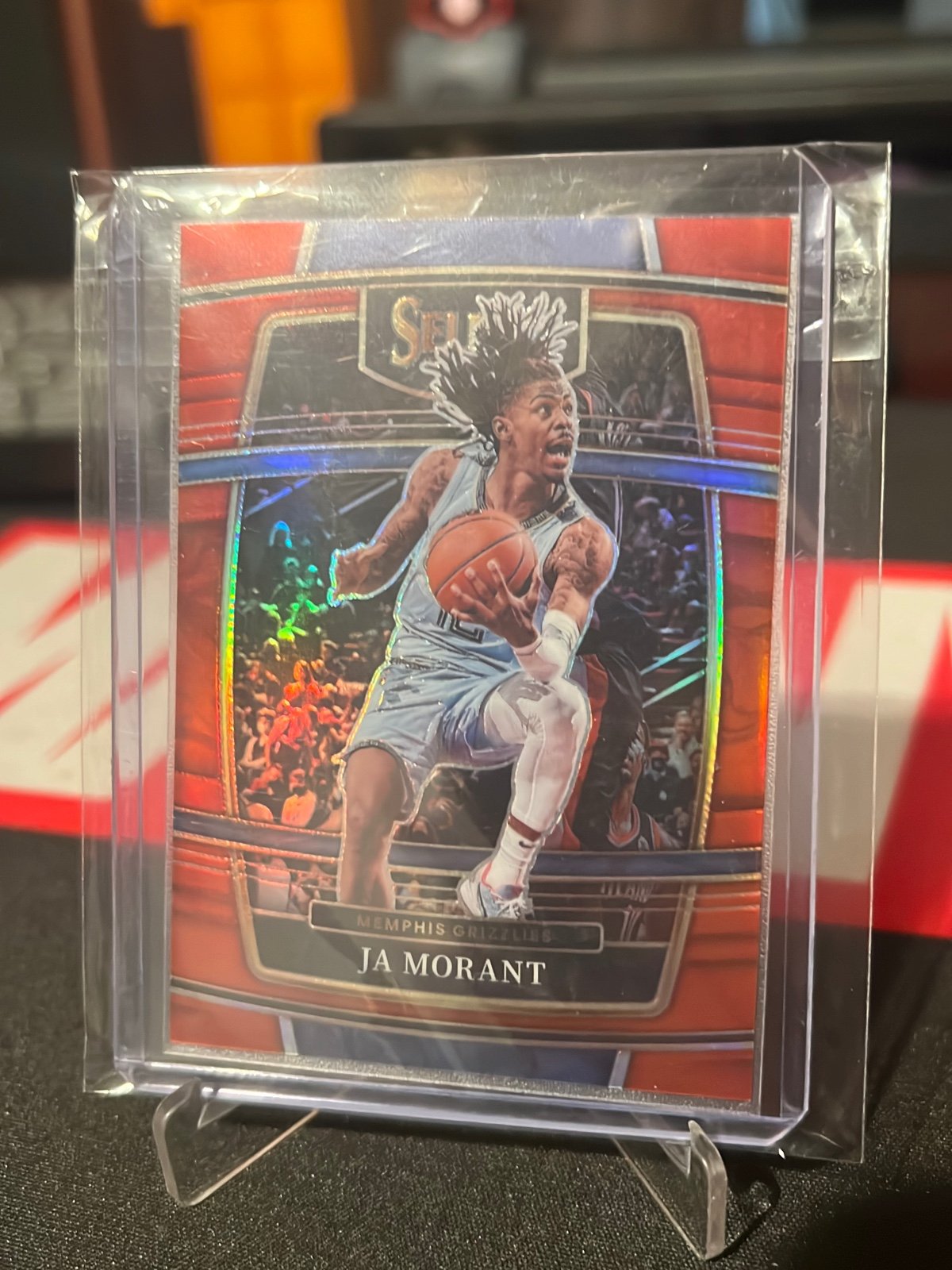 Ja Morant 2021-22 Select Red Wave #/199