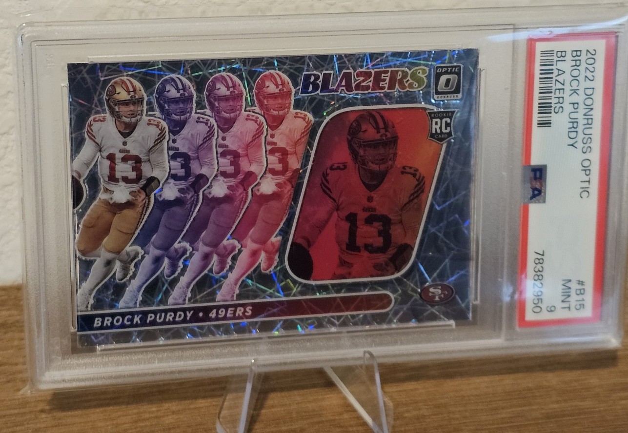 2022 Panini Donruss Optic Football Brock Purdy Blazers RC
