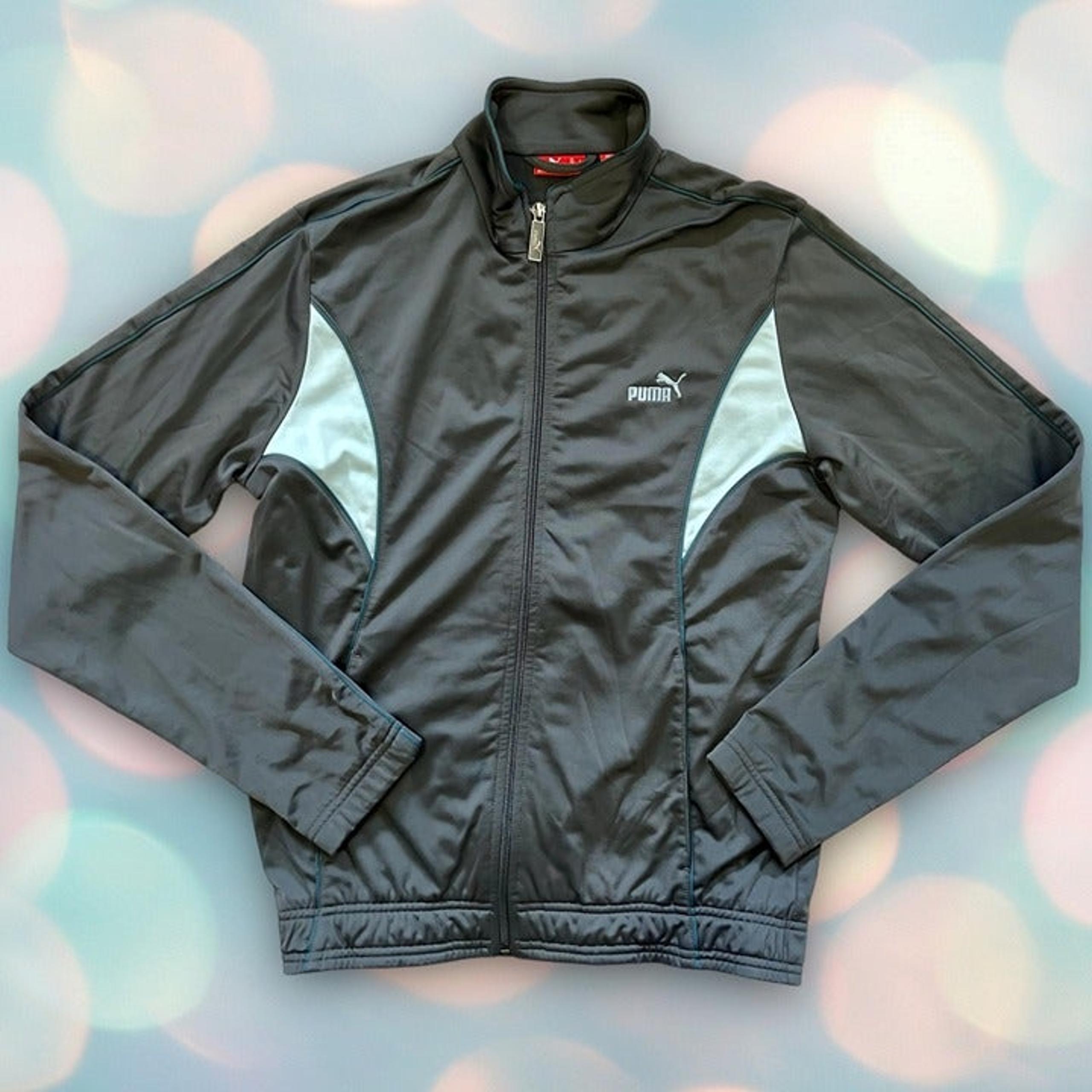 PUMA Women’s Athletic Sport Track Jacket Sweatshirt Size L
