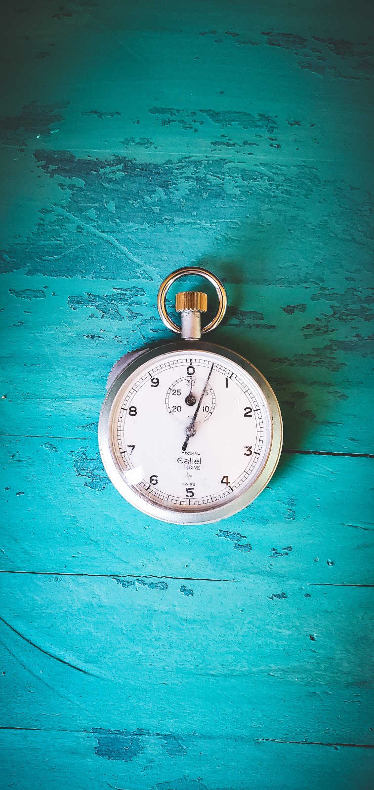Vintage Stopwatch 'Gallet By Racine Decimal Swiss Stopwatch