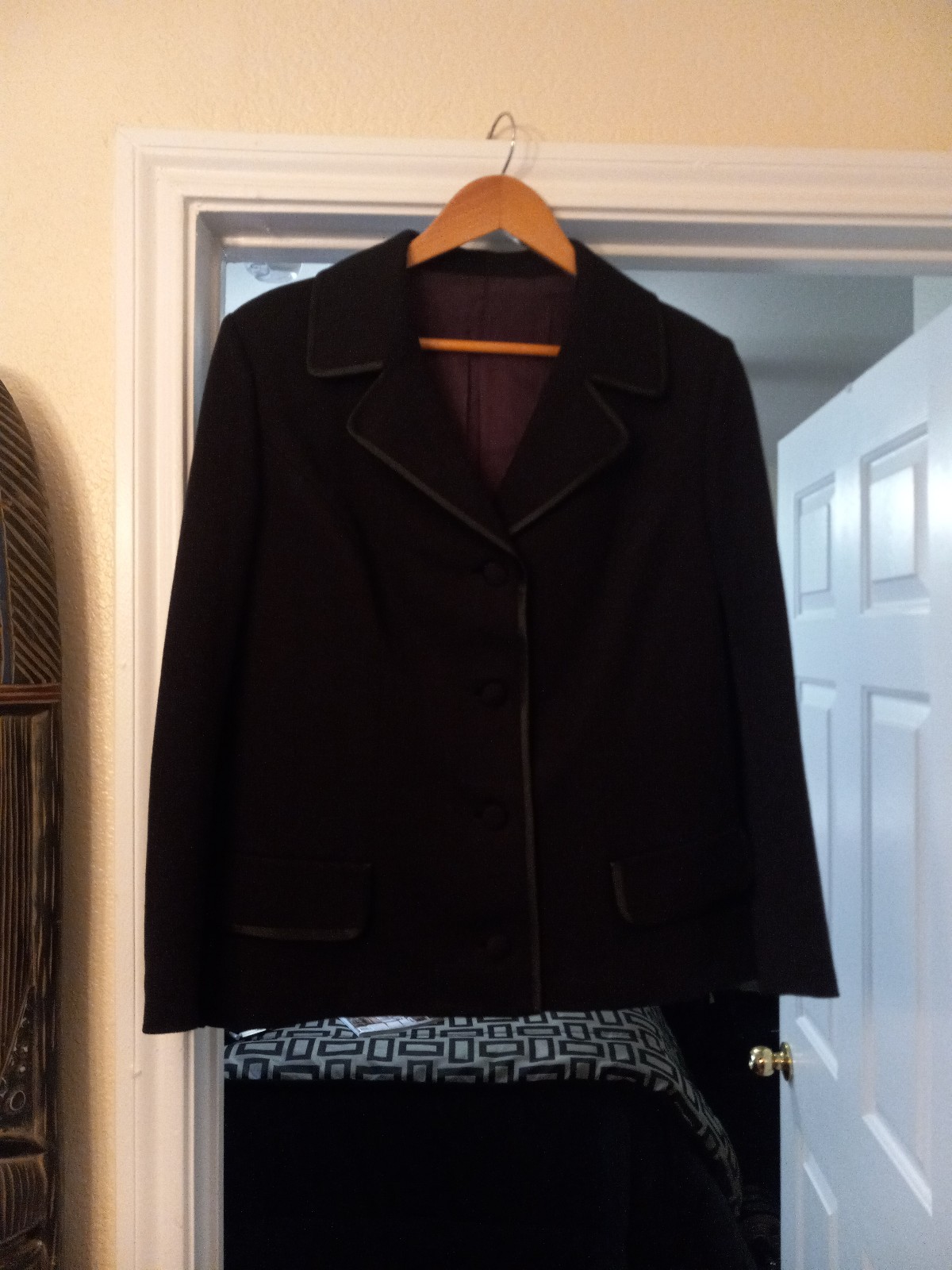 Black Milano Knit Blazer