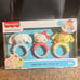 Fisher Price Sanrio Baby Soft Knit Teether Set
