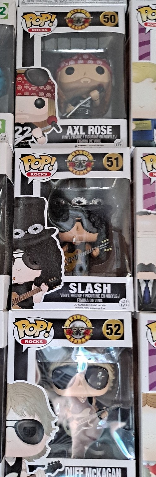 Guns N Roses Funko Pops - Full set