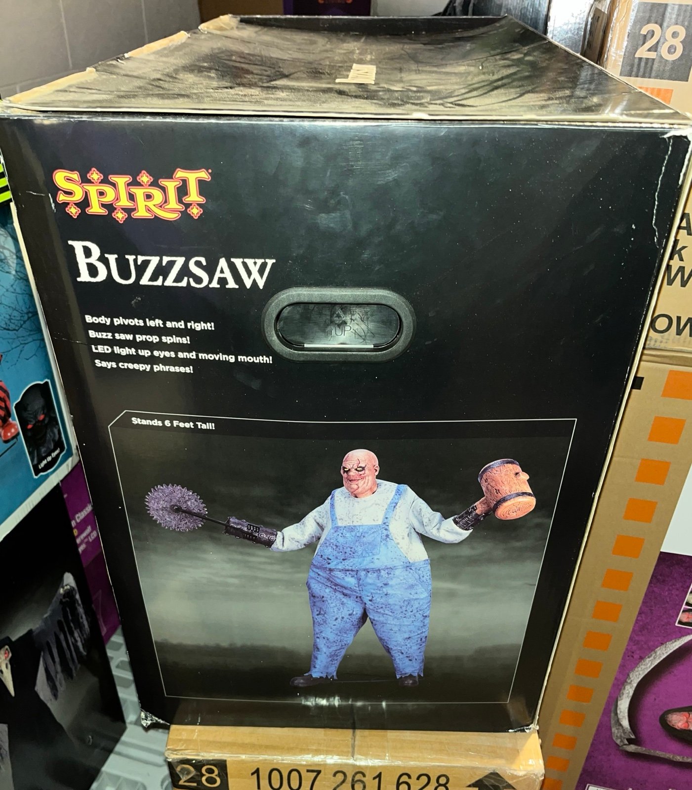 Spirit Halloween Buzzsaw Halloween Animatronic