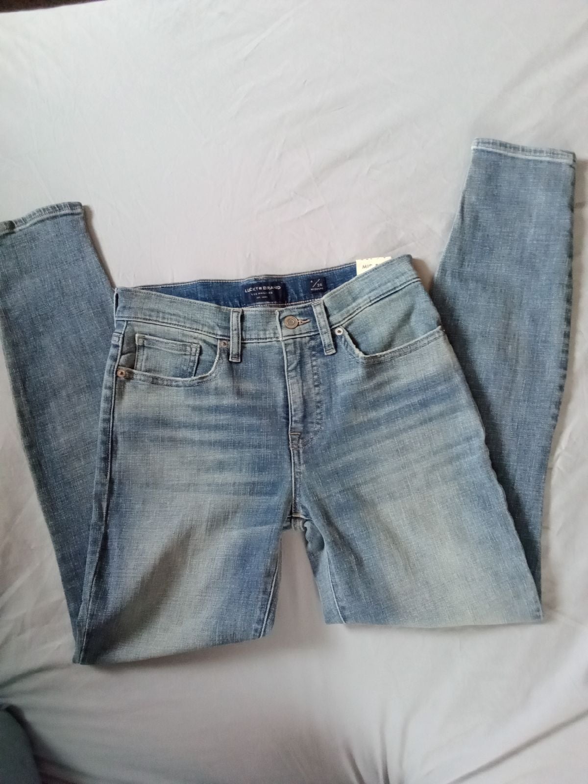 Size 6 / 28 Lucky Brand Ava Mid Rise Skinny Jean NWT