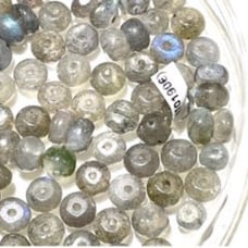 Lot of labradite donut beads