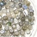 Lot of labradite donut beads