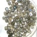 Lot of labradite donut beads