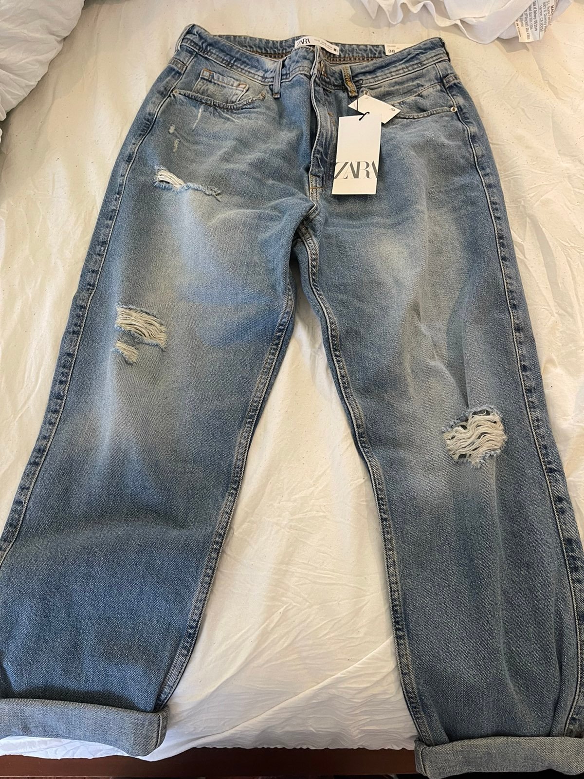 Zara relaxed fit jeans