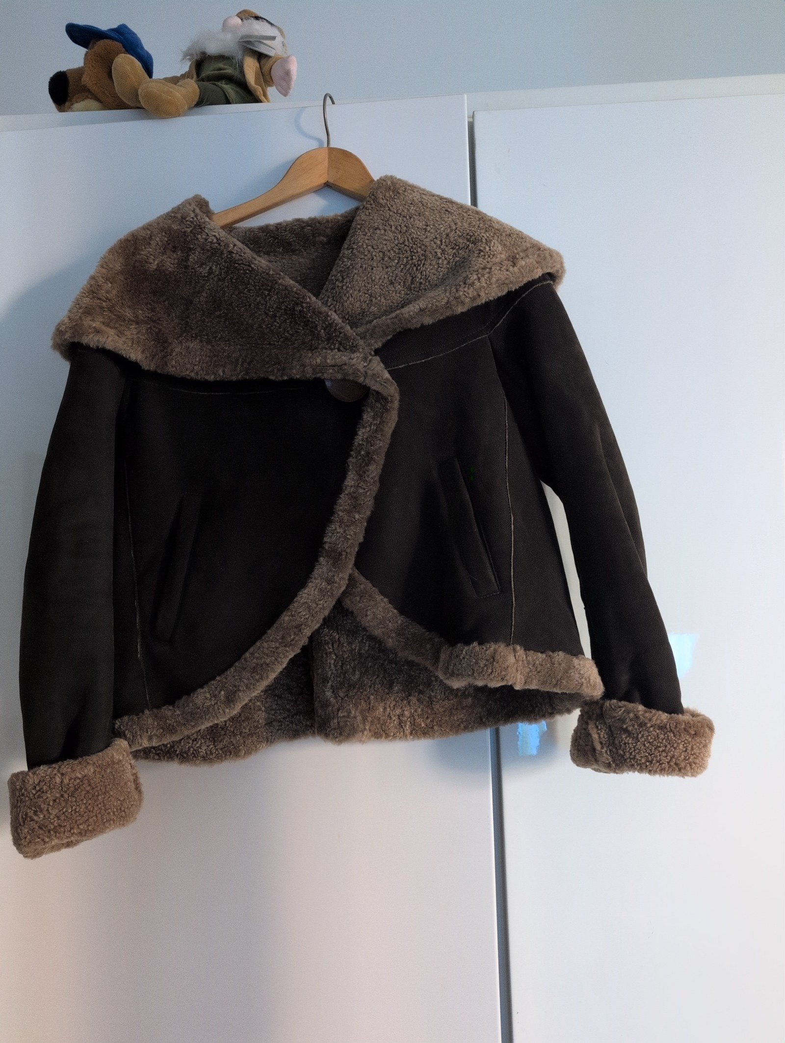 Nicole Farhi shearling jacket