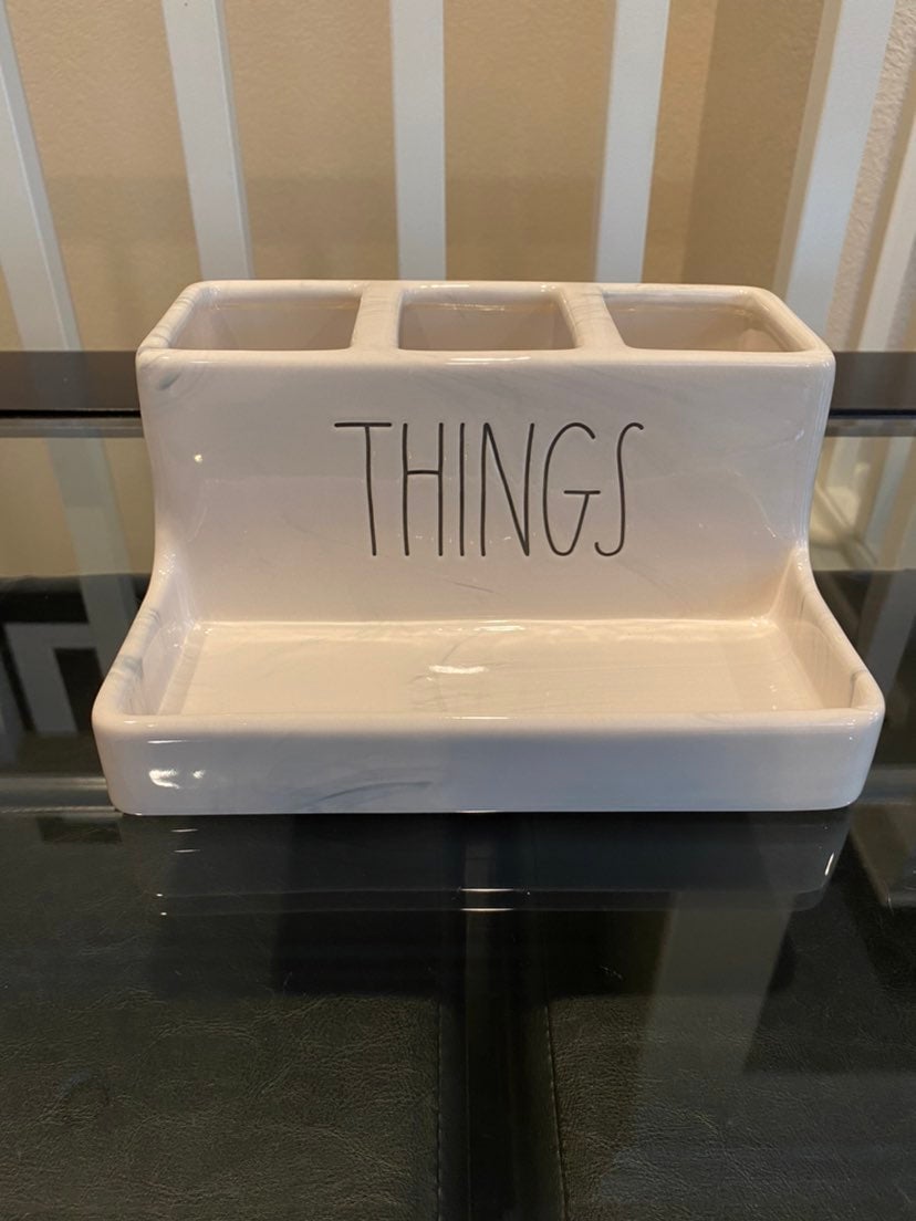 Rae Dunn THINGS Marble Organizer