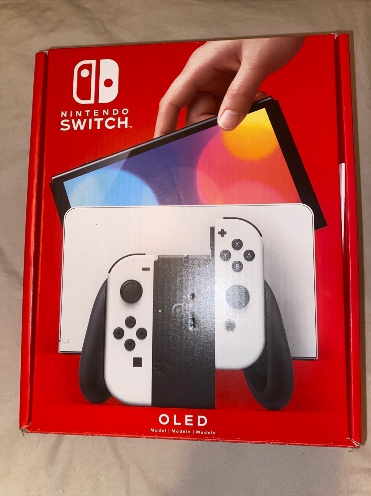 BRAND NEW - Nintendo Switch OLED Model HEG-001 Handheld Console - 64GB - White