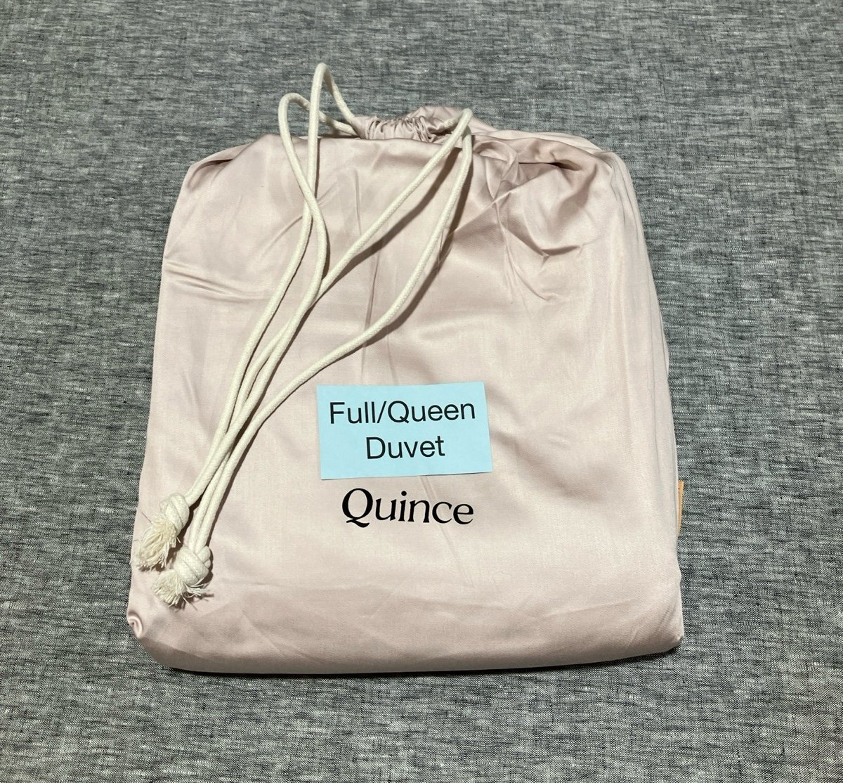 New Quince Organic Bamboo Full/Queen Duvet N77