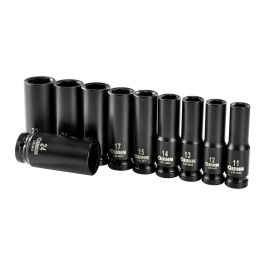 1/2 in. Drive Impact Deep Socket Set