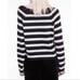 WILDFOX Leanne Striped Distressed Sweater