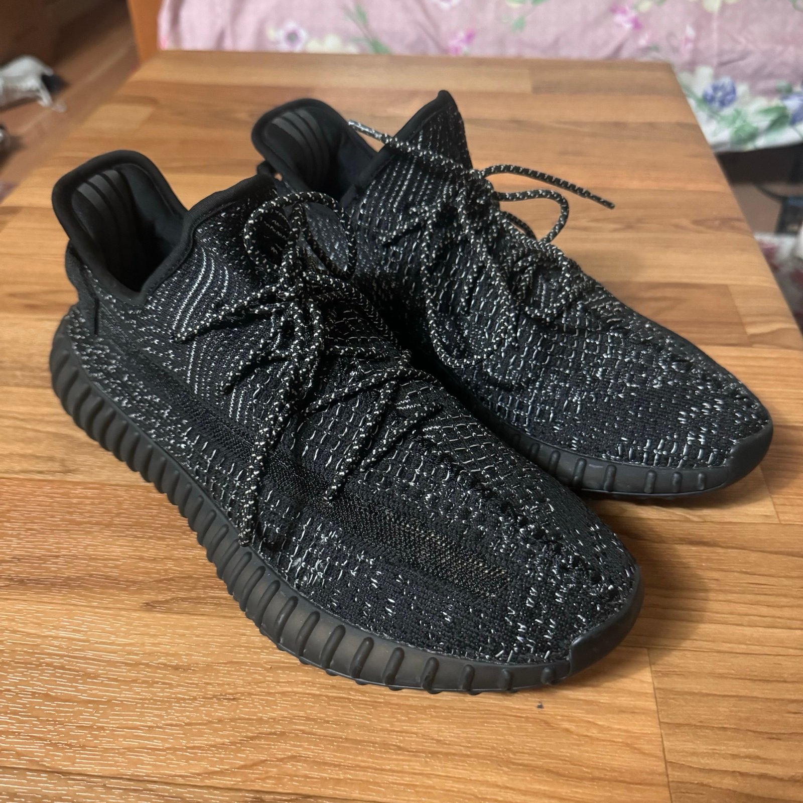 Adidas Yeezy Boost 350 V2 Black Reflective mens size 11 779001