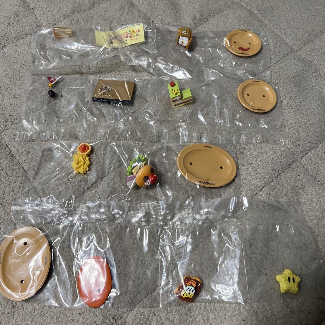 USJ Toad Cafe Miniature Figure Collection Set of 4 - detail