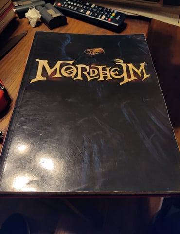 Games workshop mordheim core rulebook soft cover