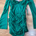 HELLO MOLLY GOING FOR FUN MINI DRESS GREEN SIZE 8/ medium