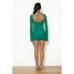 HELLO MOLLY GOING FOR FUN MINI DRESS GREEN SIZE 8/ medium
